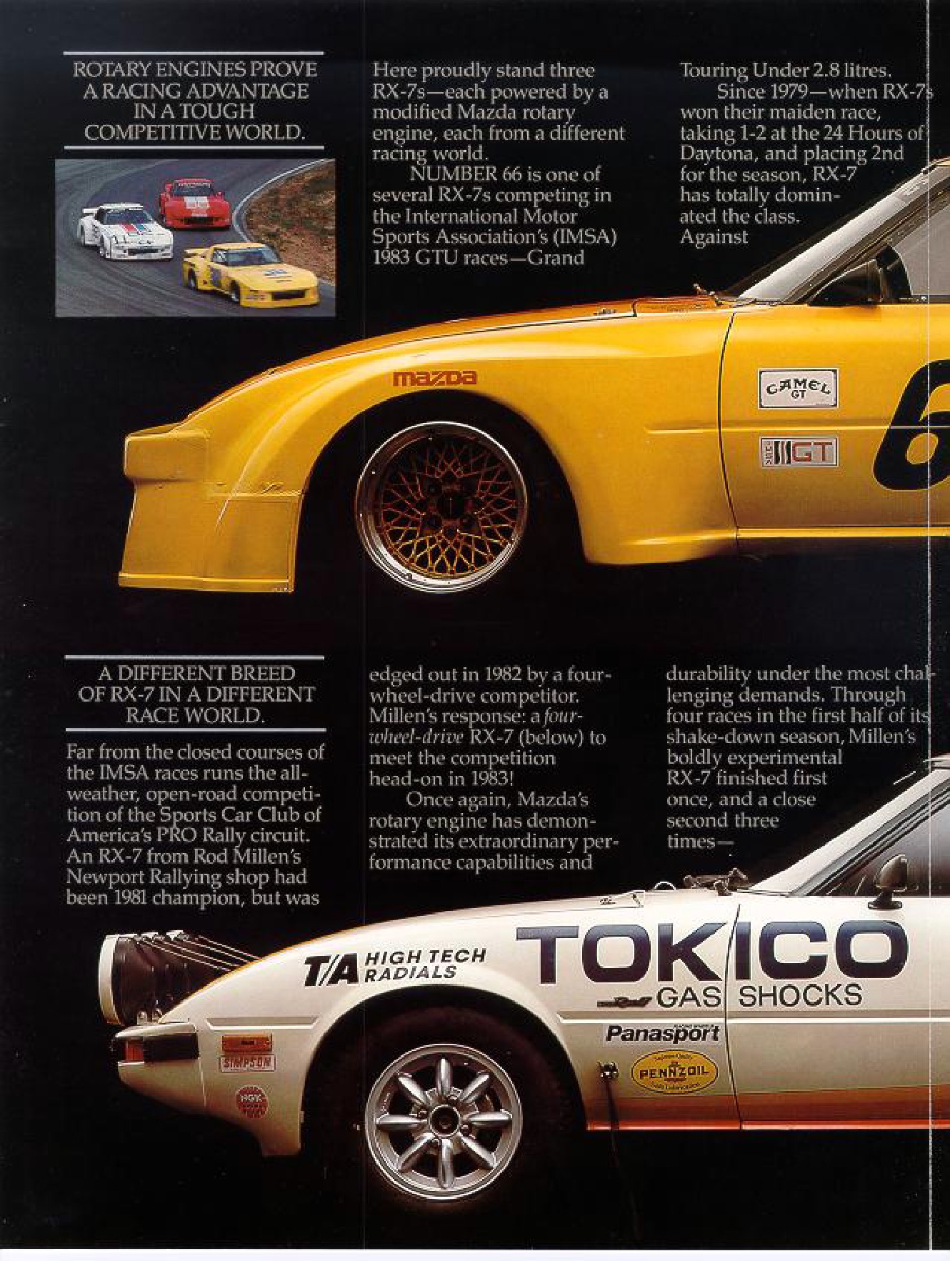 1984 Mazda RX-7 Brochure Page 5
